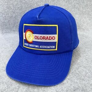Colorado State Shooting Association Cap Hat‎ Blue KC OSFA Cotton